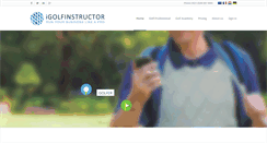 Desktop Screenshot of igolfinstructor.com